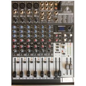 Behringer XENYX 1204FX Mixer With Flightcase