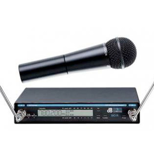 DB Technologies 910R UHF Vocal Hand Held Radio Microphone