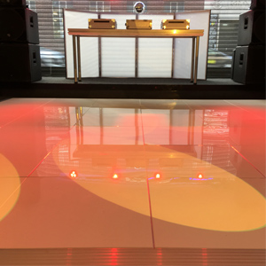 Acrylic Dance Floor 12ft x 12ft - White