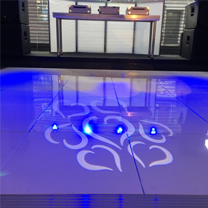 Acrylic Dance Floor 12ft x 12ft - White