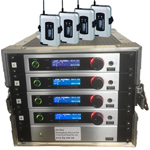 Trantec S5.3 Cube 4-Way Radio Microphone System