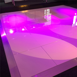 Acrylic Dance Floor 12ft x 12ft - White